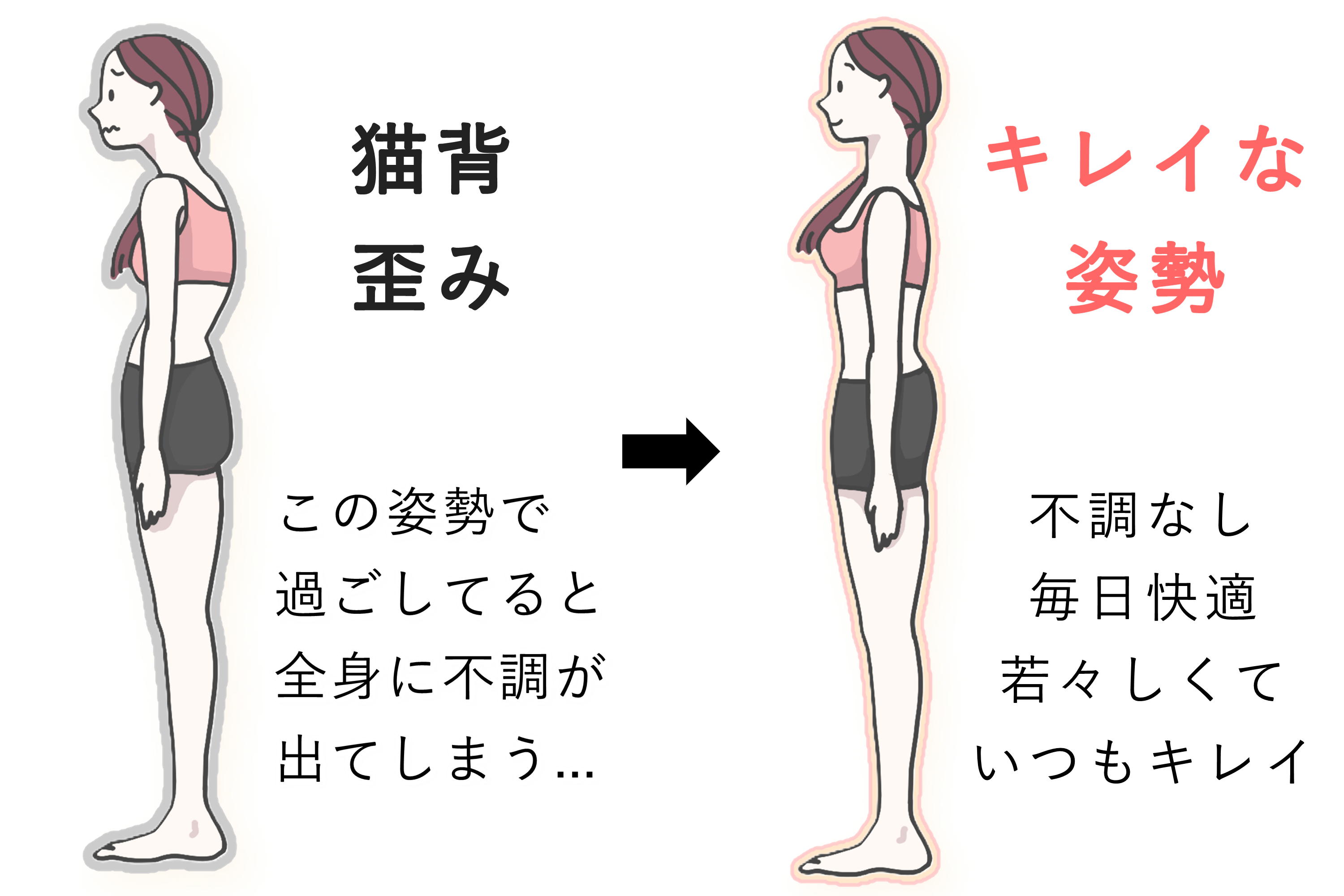 『痛みのない健康で強い身体』 『キレイな見た目 』 になるために…